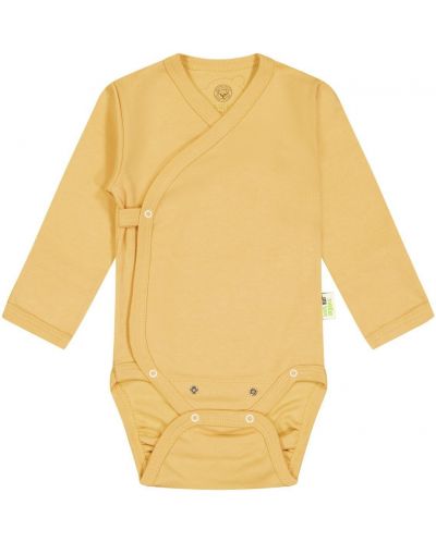 Body Bio Baby Body - bumbac organic, 56 cm, 1-2 luni, galben - 1