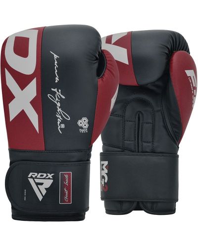 Mănuși de box RDX - REX F4, roșu închis/negru - 1
