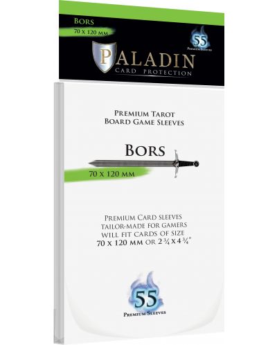 Protectii pentru carti Paladin - Bors 70 x 120 (Tarot) - 1