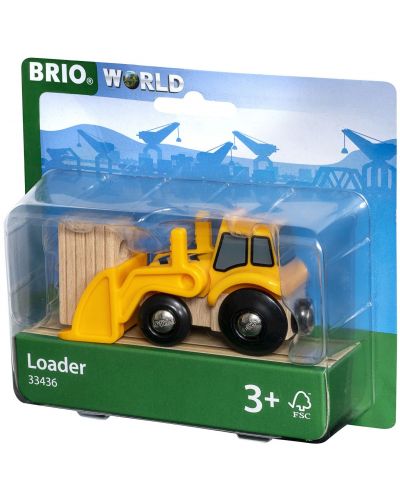 Jucarie din lemn Brio World - Tractor - 2