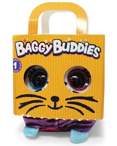 Jucarie de plus surpriza Baggy Buddies - Pisica, asortiment - 4