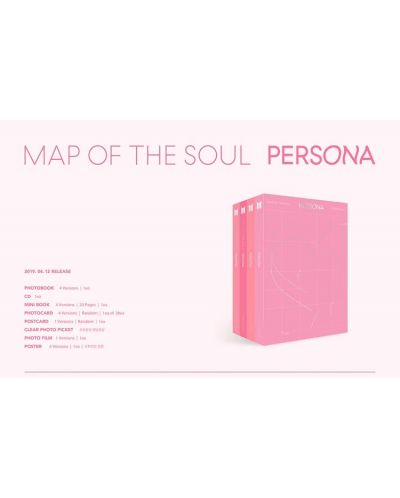BTS 直筆サイン アルバム MAP OF THE SOUL : PERSONA BTS autographed 