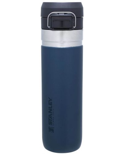 Sticlă de apă Stanley Go - Quick Flip, 0.7 L, albastru - 1