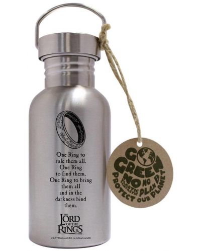 Sticla pentru apa GB eye Movies: Lord of the Rings - One Ring (Eco Bottle) - 1