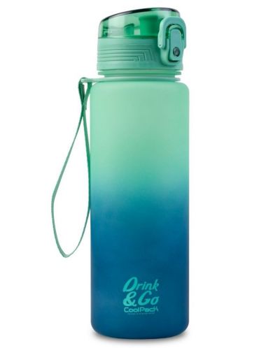 Sticlă de apă Cool Pack Brisk - Gradient Blue Lagoon, 600 ml - 1