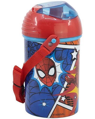 Sticlă cu capac de protecțieа Stor Spider-Man - 450 ml - 2