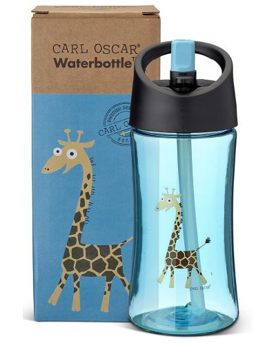 Sticlă de apă Carl Oscar - 350 ml, girafă - 2