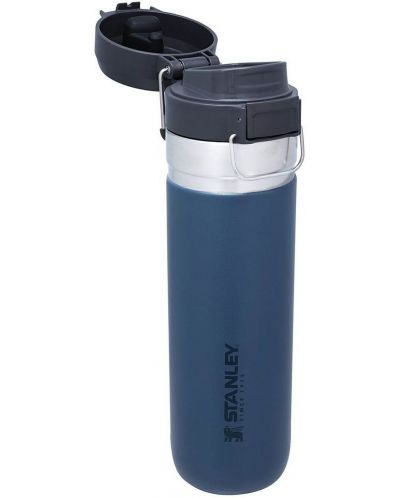 Sticlă de apă Stanley Go - Quick Flip, 0.7 L, albastru - 2