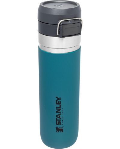 Sticlă de apă Stanley Go - Quick Flip, 1.06 L, albastru deschis - 1