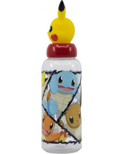 Sticlă cu figurină 3D Stor Pokémon - 560 ml - 3