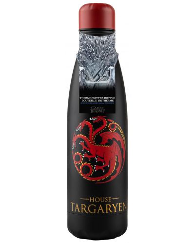 Sticlă de apă Moriarty Art Project Television: Game of Thrones - Targaryen Sigil - 3