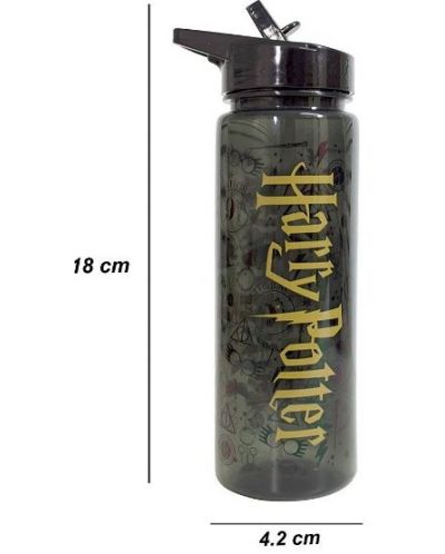 Sticla de apa Uwear - Harry Potter Icon Logo, 750 ml	 - 3