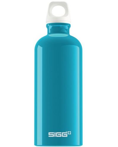 Sticlă de apă Sigg Traveller – albastru deschis, 0.6 L - 1