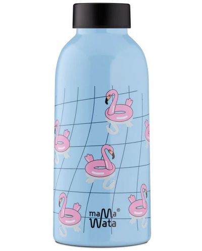Sticlă de apă MamaWata - 470 ml, flamingo - 1