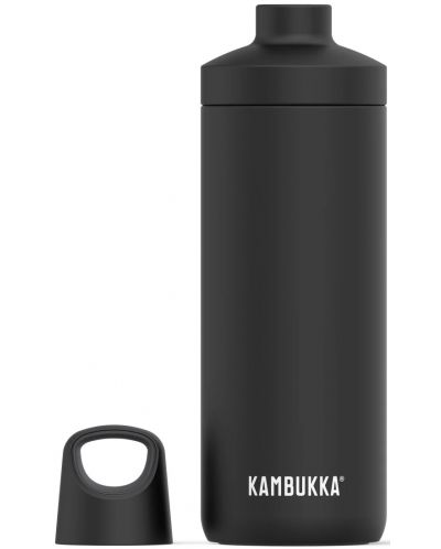 Sticlă Kambukka Reno Izolată - Înfășurare, 500 ml, Negru Mat - 3