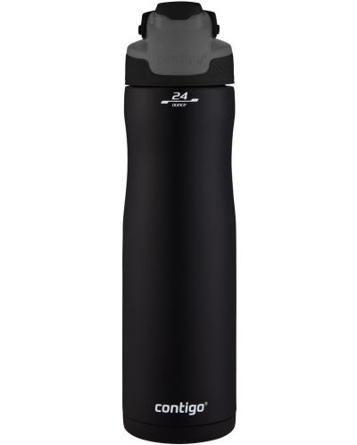 Sticlă de apă Contigo - Chill, Autoseal, 720 ml, Matte Black	 - 1