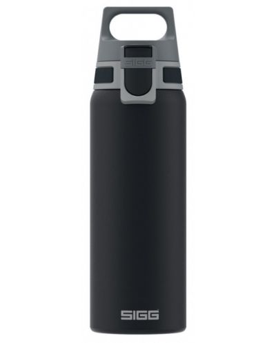 Sticlă de apă Sigg - Shield One, negru, 750 ml - 1