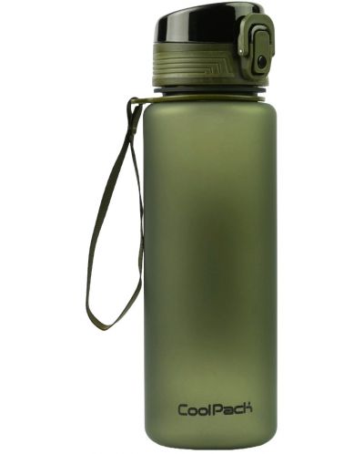 Sticlă de apă Cool Pack Brisk - Rpet Olive, 600 ml - 1