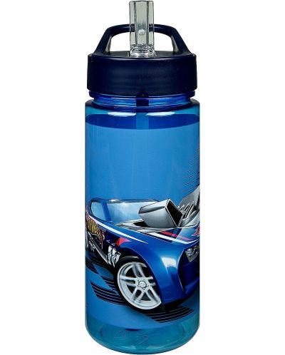 Sticlă de apă Undercover Scooli - Hot Wheels, Aero, 500 ml - 1