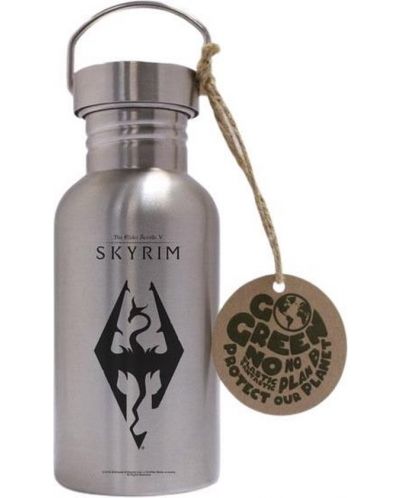 Sticla pentru apa GB eye Games: Skyrim - Logo (Eco Bottle) - 1