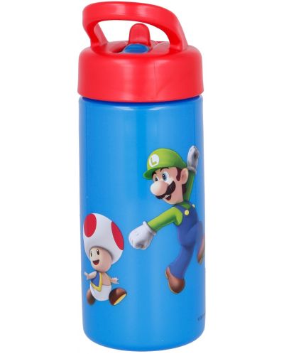 Sticlă cu paie Super Mario - 410 ml - 2