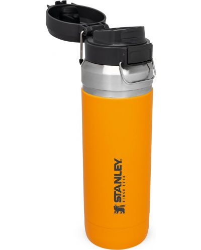 Sticlă de apă Stanley Go - Quick Flip, 1.06 L, portocalie - 2
