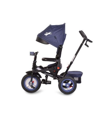 Byox Tricicleta pentru copii Jockey cu panou muzical Albastru inchis - 4