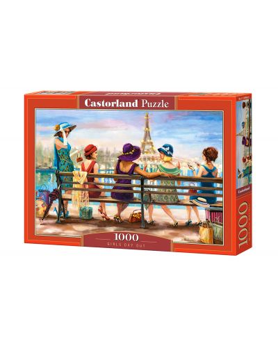 Puzzle Castorland de 1000 piese - Ziua fetelor - 1