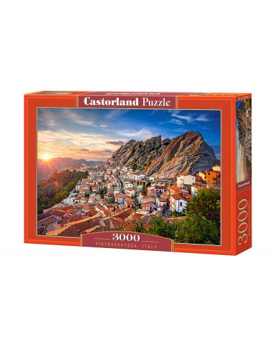 Puzzle Castorland de 3000 piese - Pietrapertosa Italia - 1
