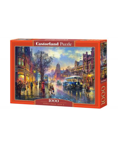 Puzzle Castorland de 1000 piese - Strada Abi 1930 - 1