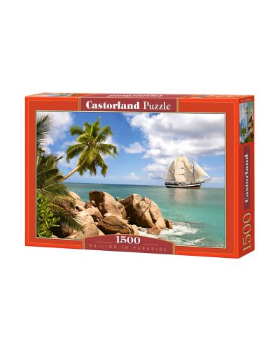 Puzzle Castorland de 1500 piese - Inot in paradis - 1