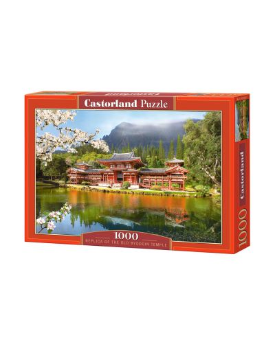 Puzzle Castorland de 1000 piese - Replica templului Hoshokan in Kyoto - 1