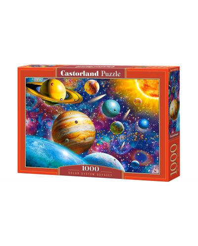 Puzzle Castorland de 1000 piese - Odiseea Sistemului Solar - 1