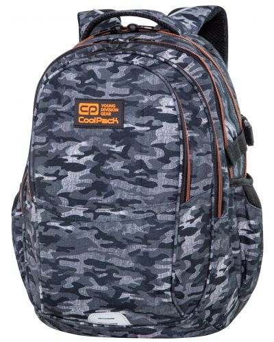 Ghiozdan scolar Cool Pack Spiner Factor - Military Grey - 1