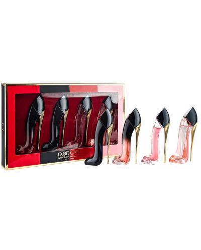 香水(女性用) CAROLINA HERRERA GOOD GIRL MINI SET Carolina Herrera Set Good Girl Miniatures, 4 piese | Ozone.ro