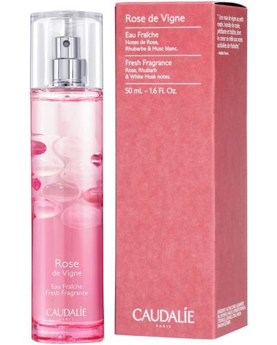 Caudalie Apă aromată Rose des Vigne, 50 ml - 2