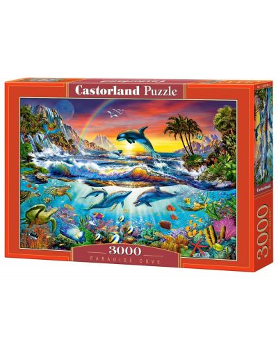 Puzzle Castorland de 3000 piese - Golful paradisului - 1