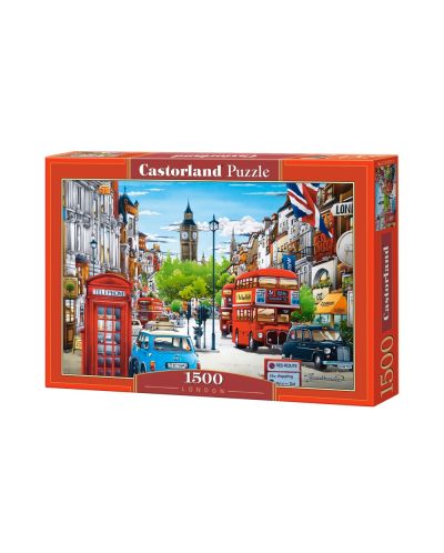 Puzzle Castorland de 1500 piese - Londra - 1