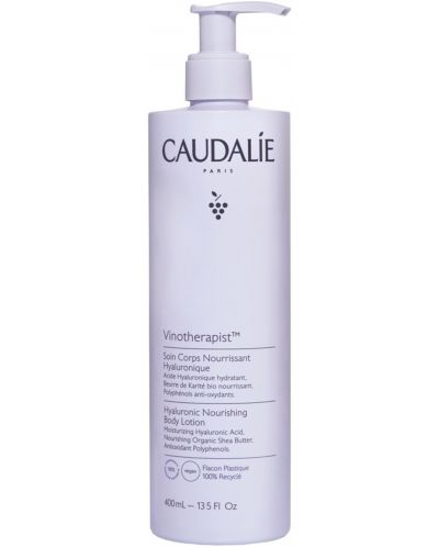 Caudalie Vinotherapist Loțiune hrănitoare cu hialuronică, 400 ml - 1