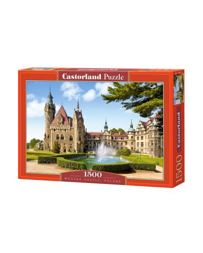 Puzzle Castorland de 1500 piese - Castel in Polonia - 1