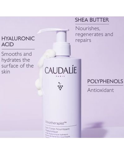 Caudalie Vinotherapist Loțiune hrănitoare cu hialuronică, 400 ml - 3