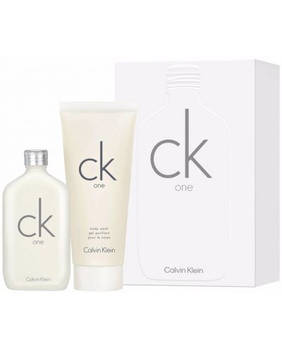 Calvin Klein Set CK One - Apă de toaletă și Gel de duș, 50 + 100 ml - 1