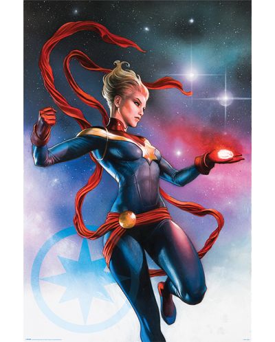 Poster maxi Pyramid - Captain Marvel: Galaxy - 1