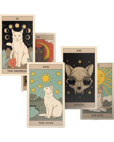 Cats Rule the Earth Tarot: 78-Card Deck and Guidebook for the