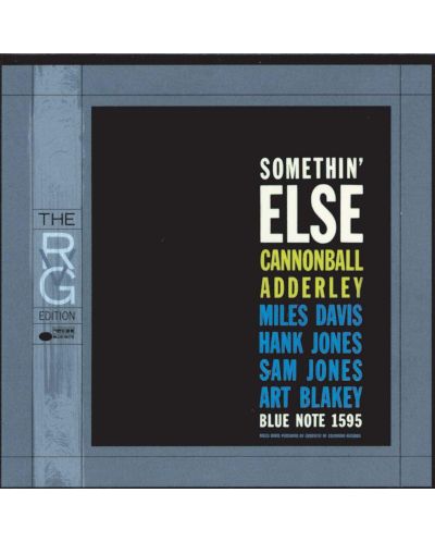 Cannonball Adderley - SOMETHIN' Else (RUDY van Gelder REMASTER) (CD) - 1