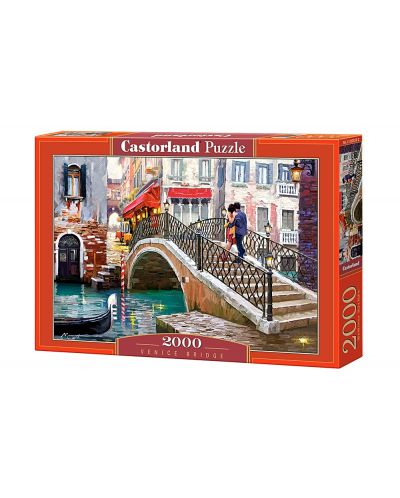 Puzzle Castorland de 2000 piese - Pod in Venetia - 1