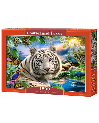 Puzzle Castorland de 1500 piese - Tigru - 1