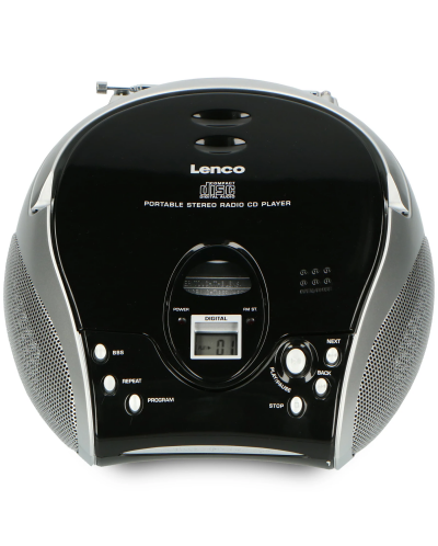 CD player Lenco - SCD-24, negru/argintiu - 2