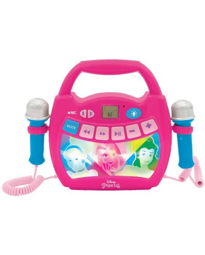 CD player Lexibook - Disney Princess MP320DPZ, roz/albastru - 1