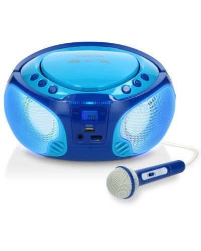 CD player Lenco - SCD-650BU, albastru - 2